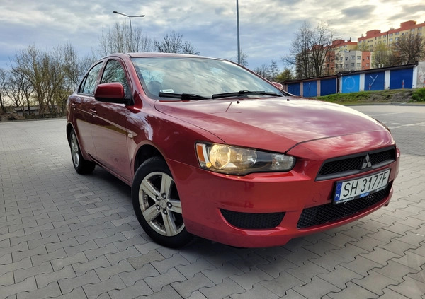 Mitsubishi Lancer cena 18999 przebieg: 179000, rok produkcji 2010 z Częstochowa małe 172